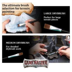 GameMaster: Terrain Brush Kit -Gamegenic Store AMYGM4006 3