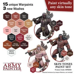 Warpaint: Skin Tones Paint Set -Gamegenic Store AMYWP8909 2