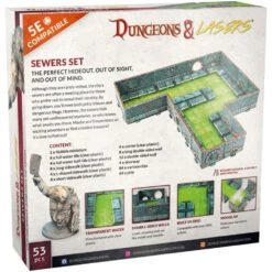 Dungeons & Lasers: Sewers Set -Gamegenic Store ASDNL0044 4