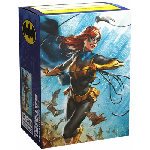 Dragon Shield Sleeves: Brushed - Batgirl (100) 4 Dragon Shield Sleeves: Brushed - Batgirl (100) - Image 2
