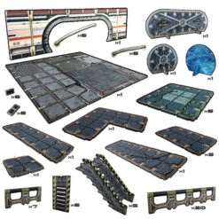 Battle Systems Terrain: Galactic Core Set -Gamegenic Store BSTSFC002 4