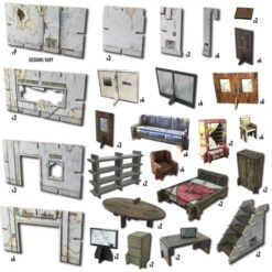 Battle Systems Terrain: City Block Core Set -Gamegenic Store BSTUAC001 4