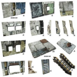 Battle Systems Terrain: Wasteland Colony 10 Battle Systems Terrain: Wasteland Colony -Gamegenic Store BSTUAE005 3