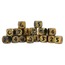 Mistborn: Complete Alloy Of Law Dice Set -Gamegenic Store CFG14006 2