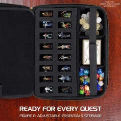 ENHANCE: RPG Organizer Case - Black -Gamegenic Store ENGTCEC100BKEW 4