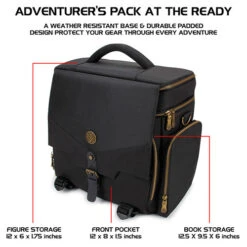 ENHANCE: RPG Travel Case - Black -Gamegenic Store ENGTCFD100BKEW 3