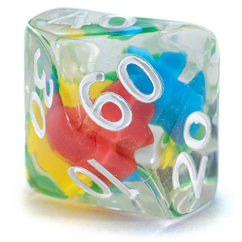 Inclusion Dice Set: Meeple (7) 5 Inclusion Dice Set: Meeple (7) - Image 3