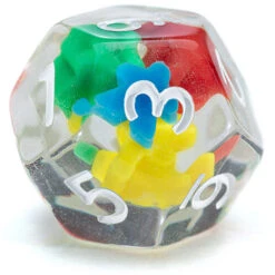 Inclusion Dice Set: Meeple (7) 11 Inclusion Dice Set: Meeple (7) -Gamegenic Store GKGID1234 4