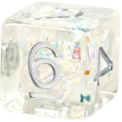 Metallic Dice Games: 16mm Polyhedral Set - Rainbow Frost (7) -Gamegenic Store MD759 2