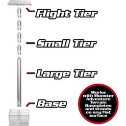 Monster Adventure Terrain: Aerial Combat Risers (2) 7 Monster Adventure Terrain: Aerial Combat Risers (2) -Gamegenic Store MON CMBTR671 3