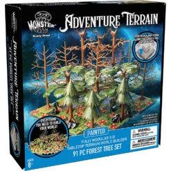 Monster Adventure Terrain: Painted - Forest Tree Set (91) 8 Monster Adventure Terrain: Painted - Forest Tree Set (91) -Gamegenic Store MON PFT916 3