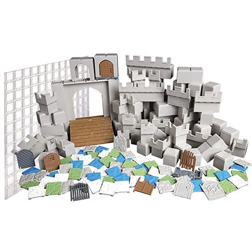 Monster Adventure Terrain: Painted - Castle Set & Base Plate (128) 4 Monster Adventure Terrain: Painted - Castle Set & Base Plate (128) - Image 2