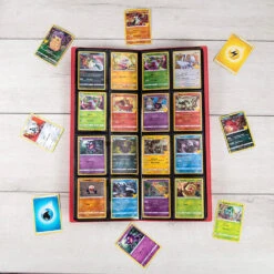 8-Pocket Tower Binder With 20 Side-Loading Pages: Holofoil Red -Gamegenic Store MON TLLRED825 3