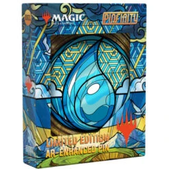 MtG Augmented Realty Pin: Stained Glass - Island -Gamegenic Store PINMTG061 2