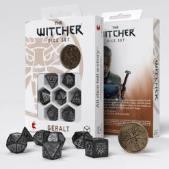 The Witcher Dice Set: Geralt - Silver Sword -Gamegenic Store QWSSWGE37 2