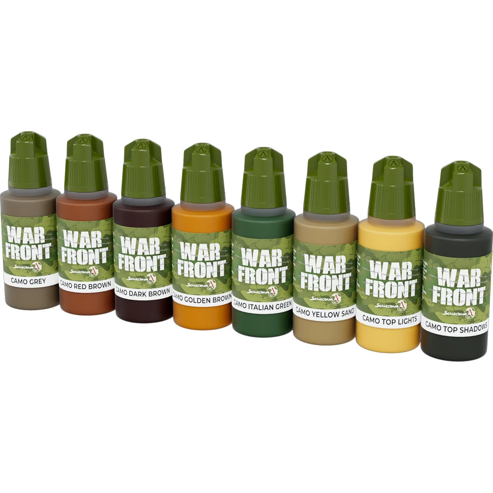 War Front Paint Set: Waffen SS Camo II (Preorder) 4 War Front Paint Set: Waffen SS Camo II (Preorder) - Image 2