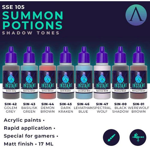 Scale Instant Color: Summon Potions - Shadow Tones 4 Scale Instant Color: Summon Potions - Shadow Tones - Image 2