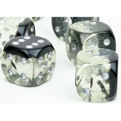 Sirius 16mm D6 Set: Spades (12) -Gamegenic Store SDZ0008 12 3