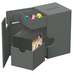 Flip'n'Tray 100+ Monocolor: Grey -Gamegenic Store UGD011233 3