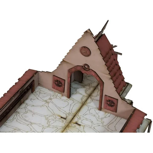 Warcradle Scenics: Estun Village - Long Hall 4 Warcradle Scenics: Estun Village - Long Hall - Image 2