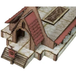 Warcradle Scenics: Estun Village - Long Hall 7 Warcradle Scenics: Estun Village - Long Hall -Gamegenic Store WSA550002 3
