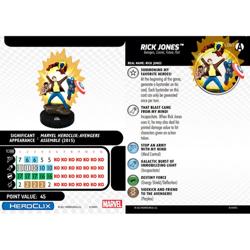 Marvel HeroClix: Avengers Forever - Play At Home Kit 5 Marvel HeroClix: Avengers Forever - Play At Home Kit - Image 3