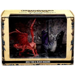 Pathfinder Battles: City Of Lost Omens - Adult Red & Black Dragons Premium Set -Gamegenic Store WZK97502 5