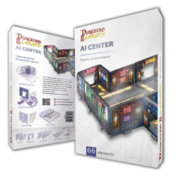 Dungeons & Lasers: AI Center (Last Chance) -Gamegenic Store aicenter 2 1
