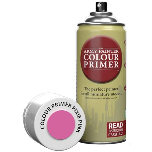 Army Painter Color Primer: Pixie Pink (400ml) 3 Army Painter Color Primer: Pixie Pink (400ml)