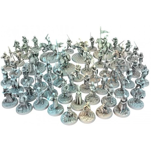 Dungeons & Lasers: Townsfolk Miniature Set 4 Dungeons & Lasers: Townsfolk Miniature Set - Image 2