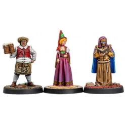 Dungeons & Lasers: Townsfolk Miniature Set 13 Dungeons & Lasers: Townsfolk Miniature Set -Gamegenic Store asdnl0036 5