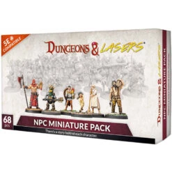 Dungeons & Lasers: NPC Miniatures Pack -Gamegenic Store asdnl0043