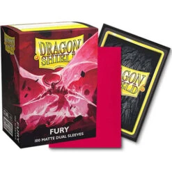 Dragon Shield Sleeves: Matte Dual - Fury (100)