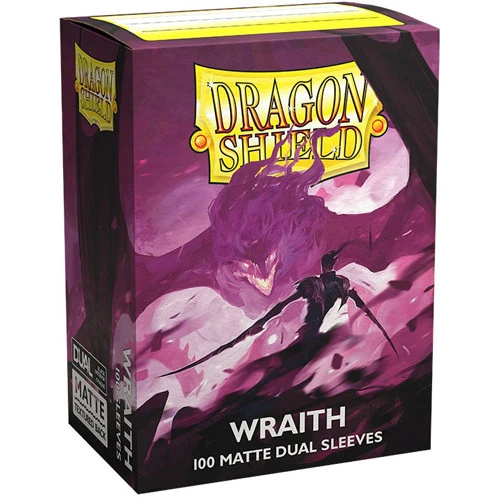 Dragon Shield Sleeves: Matte Dual - Wraith (100) 4 Dragon Shield Sleeves: Matte Dual - Wraith (100) - Image 2