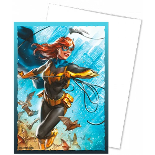 Dragon Shield Sleeves: Brushed - Batgirl (100) 3 Dragon Shield Sleeves: Brushed - Batgirl (100)