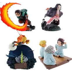 Bandai Megahouse Petitrama Figure: Demon Slayer Vol 1 (Complete Set) (Clearance)
