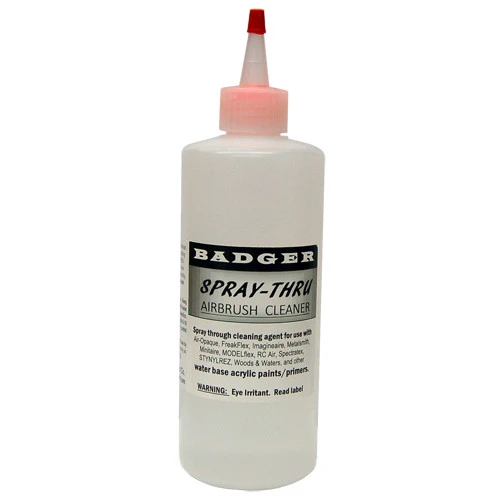 Badger: Spray-Thru Airbrush Cleaner (16oz) 3 Badger: Spray-Thru Airbrush Cleaner (16oz)