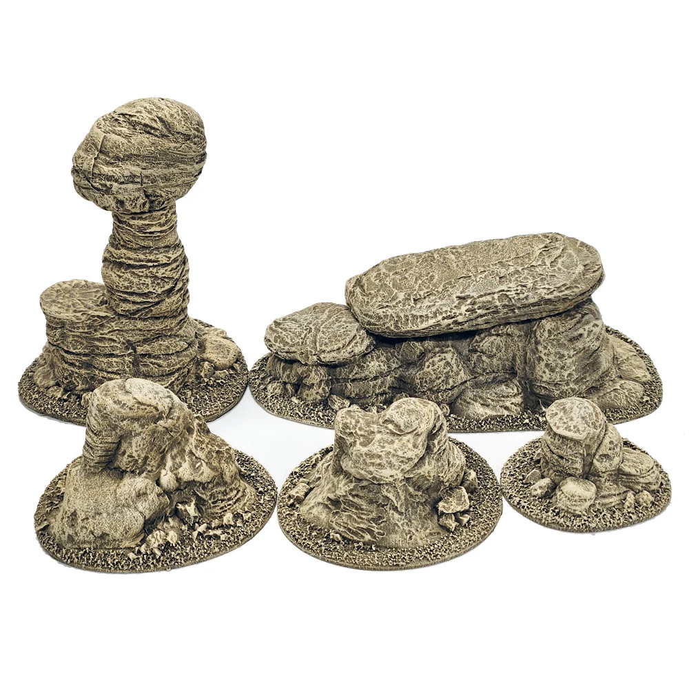 Battlefield In A Box: Badlands Tors - Sandstone 5 Battlefield In A Box: Badlands Tors - Sandstone - Image 3