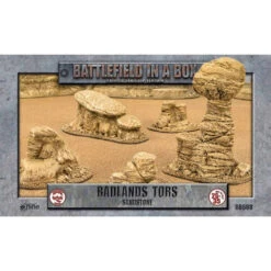 Battlefield In A Box: Badlands Tors - Sandstone