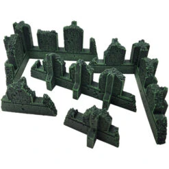 Battlefield In A Box: Ruined Walls - Malachite 9 Battlefield In A Box: Ruined Walls - Malachite -Gamegenic Store bfm bb646 a