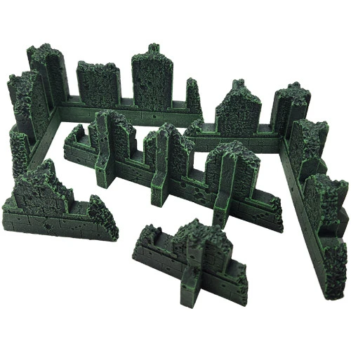 Battlefield In A Box: Ruined Walls - Malachite 4 Battlefield In A Box: Ruined Walls - Malachite - Image 2