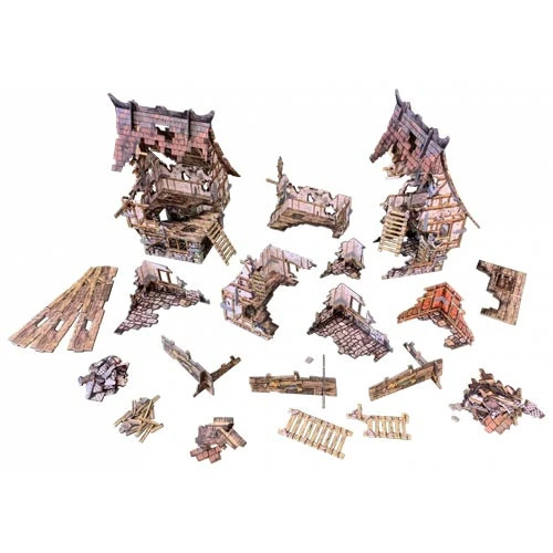 Battle Systems Terrain: Village Ruins 3 Battle Systems Terrain: Village Ruins
