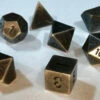 Chessex Metal Dice Set: Dark Metal (7) (Last Chance) 1 Chessex Metal Dice Set: Dark Metal (7) (Last Chance) -Gamegenic Store chx27028 1