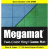 Chessex Reversible Megamat: 1-inch Square - Blue/Green (34.5" X 48")