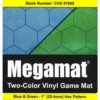 Chessex Reversible Megamat: 1-inch Hex - Blue/Green (34.5" X 48") 2 Chessex Reversible Megamat: 1-inch Hex - Blue/Green (34.5" X 48") -Gamegenic Store chx97665 a
