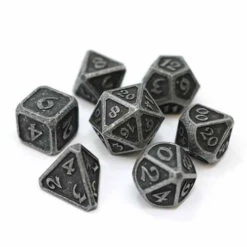 Die Hard Polyhedral Set: Mythica - Dark Iron (7) (Last Chance)