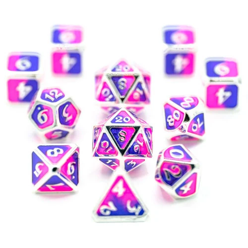 Die Hard Dice Polyhedral Set: Mythica - Spellbinder Fae Queen (11) (Last Chance) 3 Die Hard Dice Polyhedral Set: Mythica - Spellbinder Fae Queen (11) (Last Chance)