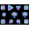 Die Hard Dice Polyhedral Set: Mythica - Spellbinder Nightfall (11) (Last Chance) -Gamegenic Store dhdm0109071