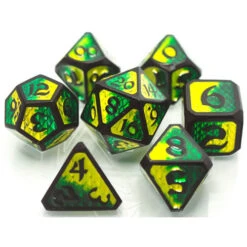 Die Hard Dice Polyhedral Set: Drakona - Embers Bacu (7) (Last Chance)