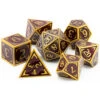 Die Hard Dice Polyhedral Set: Reticle - Uchronia Nouveau (7) (Last Chance) -Gamegenic Store dhdm0302020